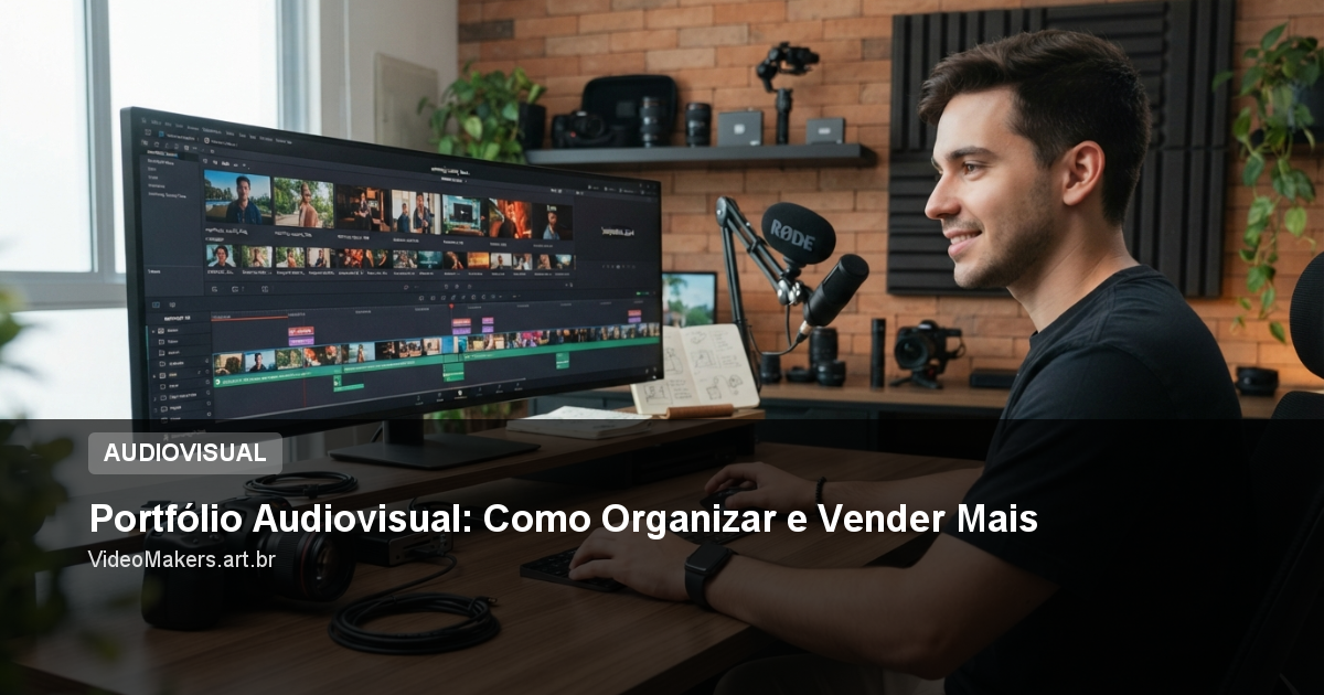 Portfólio Audiovisual: Como Organizar e Vender Mais