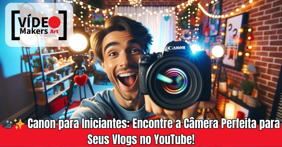 🌟🎬 Por Que a Canon é a Escolha Ideal para Criadores de Conteúdo Iniciantes no YouTube?