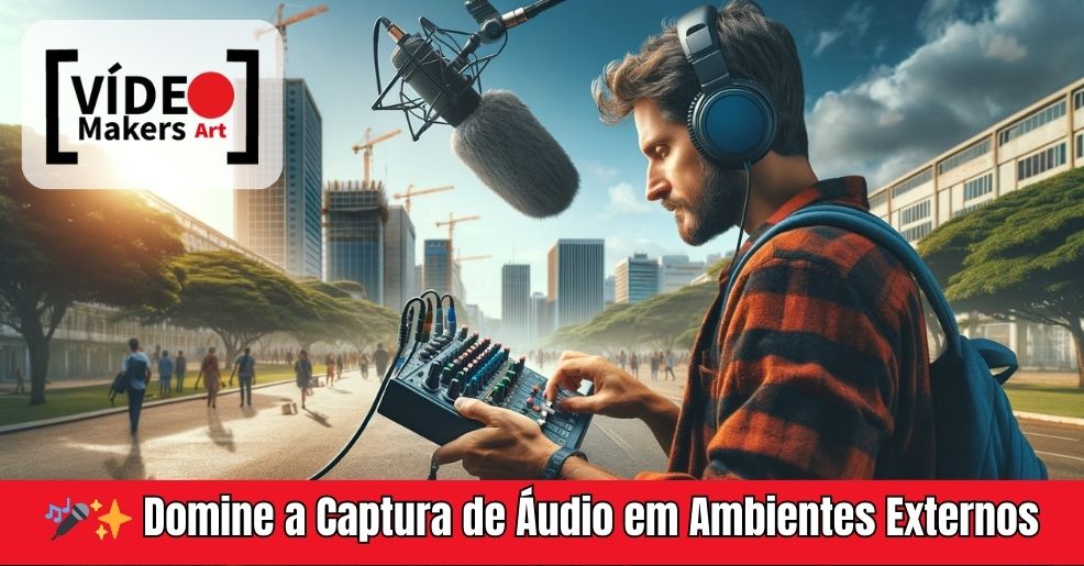 📹🔊 Guia Completo para Captura de Áudio Perfeita em Exteriores!