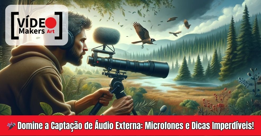 🔊 Microfones para Exteriores: Elevando a Qualidade do seu Áudio ao Ar Livre! 🌞